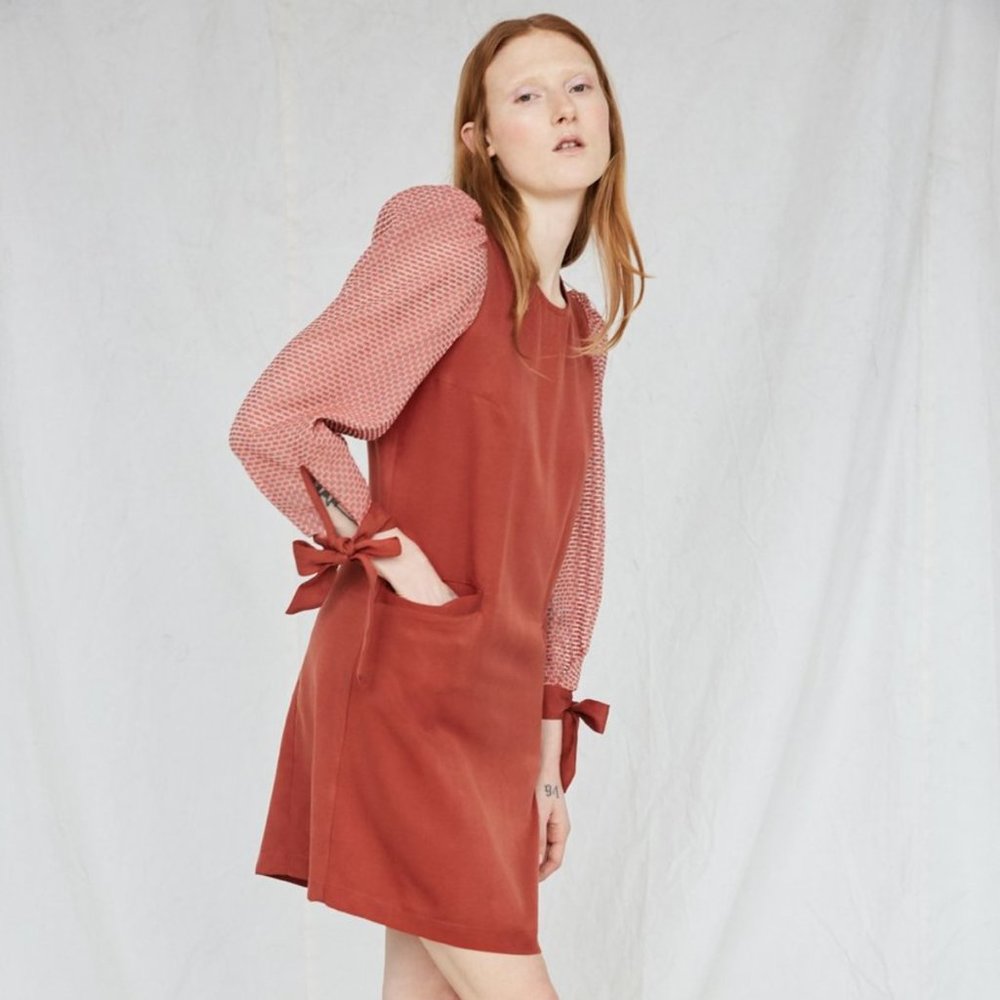 Eve Gravel Willow Dress
